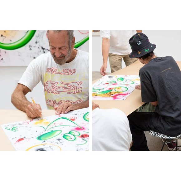 FUTURA 2000 x Kenny Scharf "Kenny and Lenny" Print Signed Edition of 100 - Picture 2 of 2